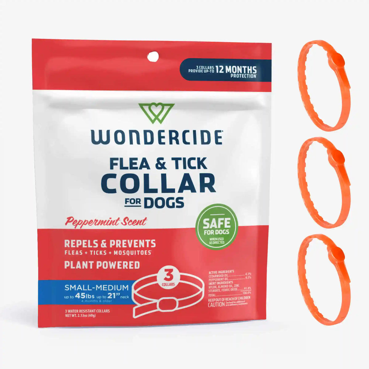 12-Month Flea & Tick Collar for Dogs + Cats