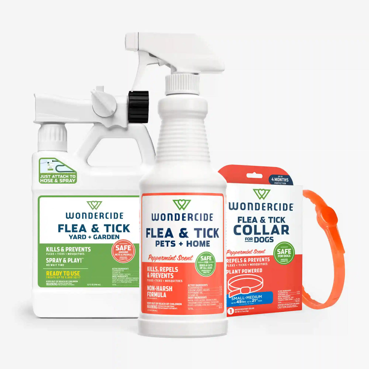 Flea & Tick 360 Protection Bundle: Collar & Sprays